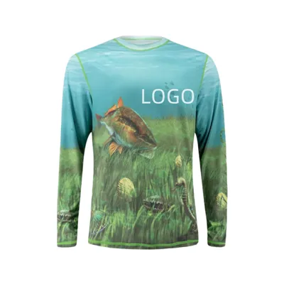 स्कैलप/स्नॉर्कलिंग लंबी आस्तीन वाली शर्ट